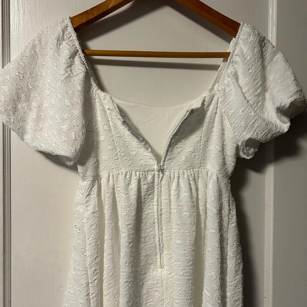 ALTAR’D STATE WHITE BOHO BABYDOLL DRESS - Picture 5 of 5